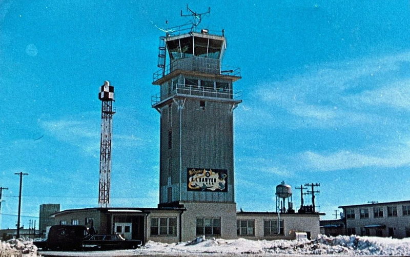 Lorettas Air Base Motel - Sawyer Air Force Base Control Tower
